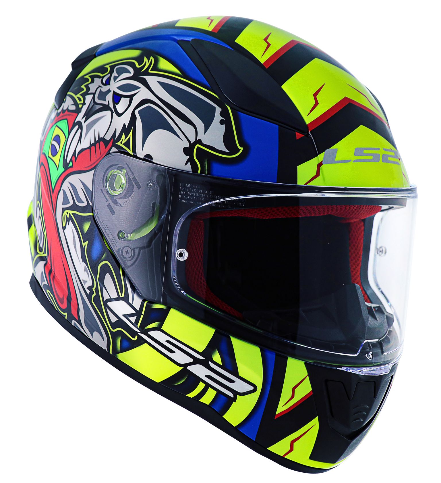 CAPACETE LS2 FF353 RAPID ALEX BARROS RÉPLICA AZUL
